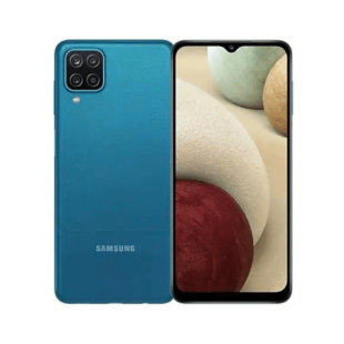 Samsung Galaxy A12 Blue on EMI