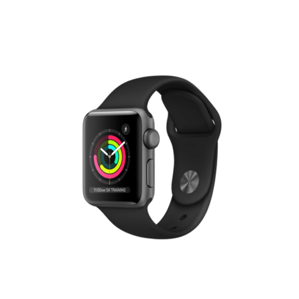 Apple Watch Nike Series 3 Gps + Cellular 38Mm Space Grey Aluminium Case With Anthracite/Black Nike Sport Band On Emi
