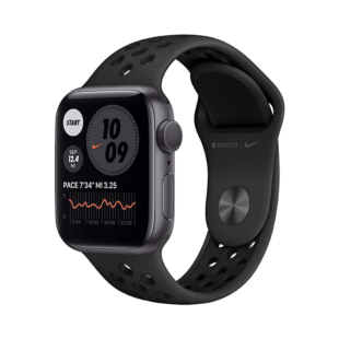 Apple Watch Nike Series 6 GPS 40mm Space Gray Aluminium Case with Anthracite/Black Nike Sport Band - Regular on EMI