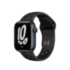 Apple Watch Nike Series 7 GPS + Cellular 41mm Midnight Aluminium Case with Anthracite/Black Nike Sport Band - Regular on EMI