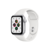 Apple Watch SE GPS + Cellular 40mm Silver Aluminium Case with White Sport Band - Regular on EMI