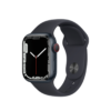 Apple Watch Series 7 GPS + Cellular 41mm Midnight Aluminium Case with Midnight Sport Band - Regular on EMI