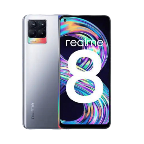 Realme 8 (Cyber Silver 4Gb+128Gb) On Emi