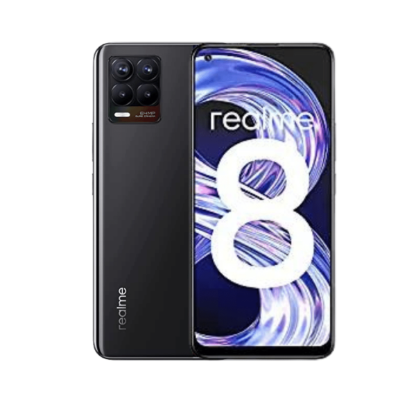 Realme 8 (Cyber Black 6Gb+128Gb) On Emi