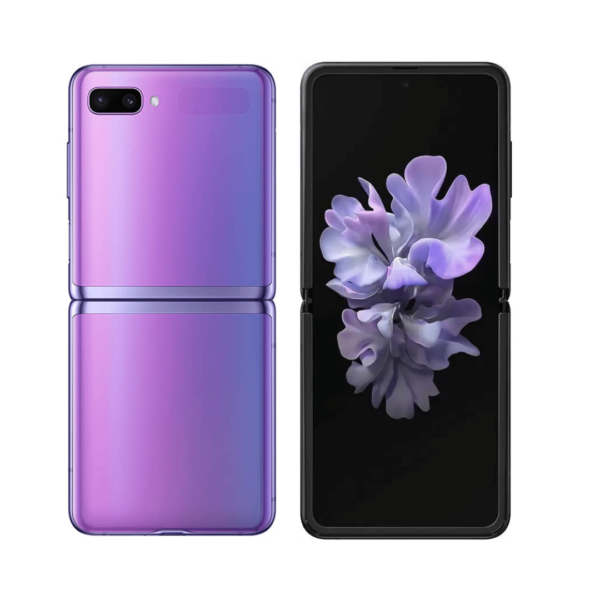 Samsung Z Flip Mirror Purple On Emi