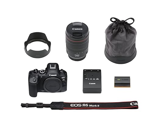 Canon EOS R6 Mark II RF24-105mm F4 L is USM KIT - Loan Pe Phone™
